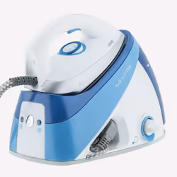 H.Koenig V24 2400 W 1,1 L Semelle en céramique Blanc, Bleu
