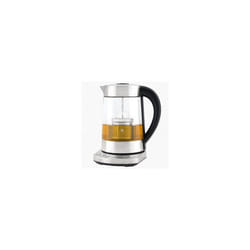 H.Koenig TI700 appareil à thé 1,7 L 2400 W Noir, Acier inoxydable, Transparent