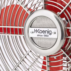 H.Koenig JOE50 Rouge, Acier inoxydable