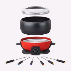 H.Koenig ALP1800 appareil à fondue, raclette et wok 2 L 6 personne(s)