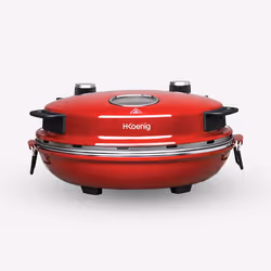 H.Koenig NAPL350 Machine et four à pizzas 1 pizza(s) 1200 W Noir, Rouge