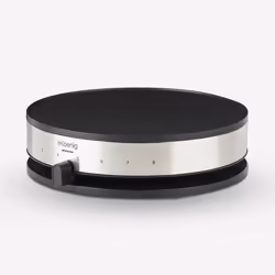 H.Koenig KREP29 appareil à crêpes 1 crèpe(s) 1300 W Noir, Acier inoxydable