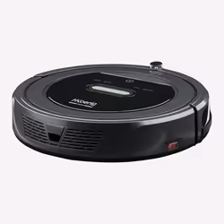 H.Koenig SWRC90, Sans sac, Noir, Rond, LED, 60 dB, Auto, Spirale, Spot, Suivi des murs