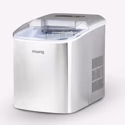 H.Koenig KB14 Machine à glaçon portable 12 kg/24h 120 W Argent