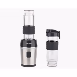 H.Koenig SMOO9 0,57 L Blender sport 300 W Noir, Acier inoxydable, Transparent - Vue supplémentaire 6
