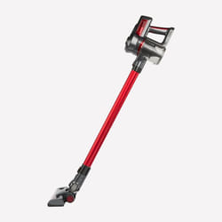 H.Koenig UP600 Batterie Sec Cyclonique Sans sac 0,8 L Noir, Rouge 2,2 Ah
