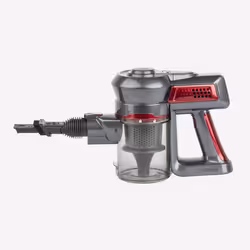 H.Koenig UP600 Batterie Sec Cyclonique Sans sac 0,8 L Noir, Rouge 2,2 Ah