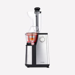 H.Koenig GSX24 presse-agrumes Centrifugeuse lente 400 W Noir, Acier inoxydable
