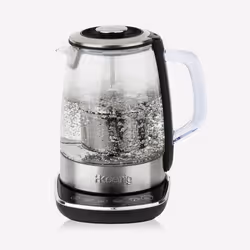 H.Koenig TI600 appareil à thé 1,5 L 2200 W Noir, Acier inoxydable, Transparent - Vue supplémentaire 4