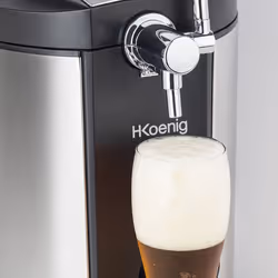 H.Koenig BW1890 Kegerator 5 L Distributeur de bière pression