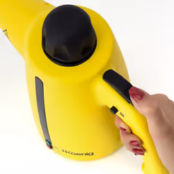 H.Koenig NV700 nettoyeur vapeur Nettoyeur vapeur portable 0,35 L 1050 W Noir, Jaune