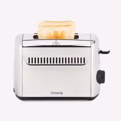 H.Koenig TOS9, 2 part(s), Acier inoxydable, Boutons, Niveau, Rotatif, 950 W