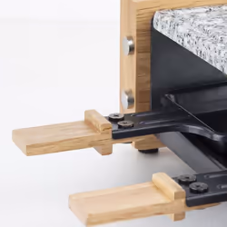 H.Koenig WOD2 raclette 2 personne(s) 350 W Noir, Gris, Blanc, Bois - Vue supplémentaire 4