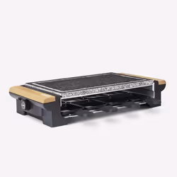 H.Koenig RP328 raclette 8 personne(s) 1400 W Noir, Gris, Blanc, Bois - Vue supplémentaire 3