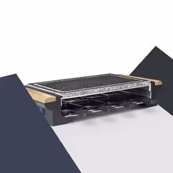 H.Koenig RP328 raclette 8 personne(s) 1400 W Noir, Gris, Blanc, Bois - Vue supplémentaire 5