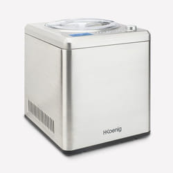 H.Koenig HF340 sorbetière Compresseur pour sorbetière 2 L 180 W Acier inoxydable