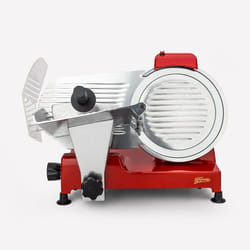 H.Koenig MSX254 trancheuse Electrique 240 W Noir, Rouge, Acier inoxydable Aluminium