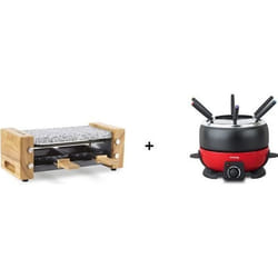 Fondue - HKOENIG - ALP1800 - 2 litres - Thermostat réglable - Revêtement antiadhésif