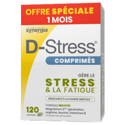 Synergia D-Stress 120 Comprimés