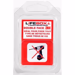 Lifebox DOUBLEFACE01, Adhésif double-face, Intérieure, 69 mm, 8 mm, 110 mm, 10 g