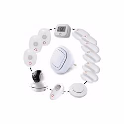 Alarme sans fil connectée LIFEBOX SMART Ce système d'alarme sans fil connecté fonctionne e compose d'une passerelle et des ob ...