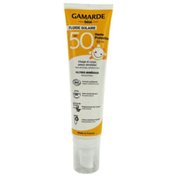 Gamarde Bébé Fluide Solaire SPF50 Haute Protection Bio 100 ml
