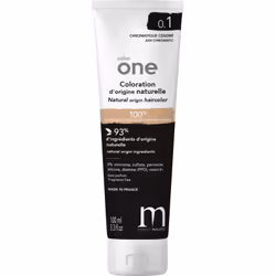 Patrice Mulato Color One Coloration Naturelle 0.1 Chromatique Bleu/cendré 100ml, Bleu, Chromatique Bleu/cendré, Unisexe, 100 ...