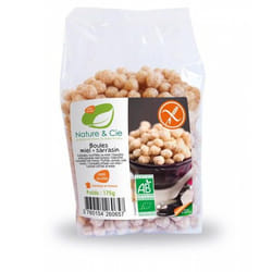 Nature et Cie 231938 céréales pour petit-déjeuner 175 g Miel Riz soufflé