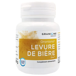 Granions Levure de Bière Zinc 60 Gélules Végétales