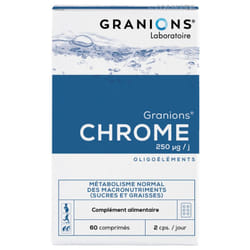 Granions Chrome 250 µg 60 Comprimés