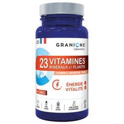 Granions 23 Vitamines Minéraux et Plantes 90 Comprimés