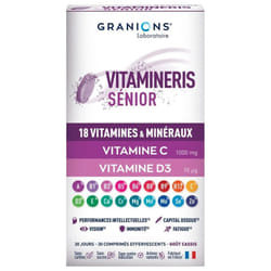 Granions Vitamineris Sénior 30 Comprimés Effervescents