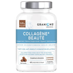 Granions Collagène+ Beauté 120 Comprimés à Croquer - Goût : Chocolat