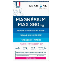 Granions Magnésium Max 360 mg 90 Comprimés