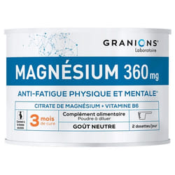 Granions Magnésium 360 mg 210 g