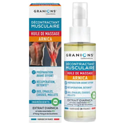Granions Décontractant Musculaire Huile de Massage Arnica 100 ml
