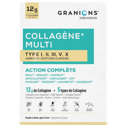 Granions Collagène + Multi Type I, II, III, V, X 260 g
