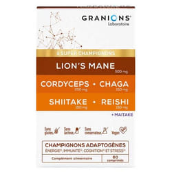 Granions 6 Super Champignons 60 Comprimés