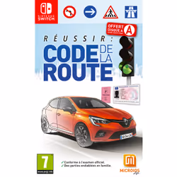 Microids Réussir : Code de la Route, Nintendo Switch, Support physique