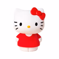 Présentation du Produit La lampe LED Teknofun Hello Kitty 25cm Blanc et Rouge est un objet décoratif charmant qui allie fonct ...