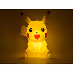 TEKNOFUN Pikachu lumière de nuit pour bébé Autonome Noir, Jaune LED