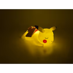 TEKNOFUN Pikachu lumière de nuit pour bébé Autonome Noir, Marron, Rouge, Jaune LED