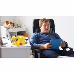 TEKNOFUN Pikachu lumière de nuit pour bébé Autonome Noir, Marron, Rouge, Jaune LED