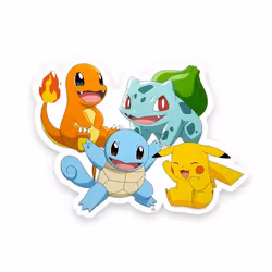 Lampe murale Teknofun Pokemon Pikachou Starters
