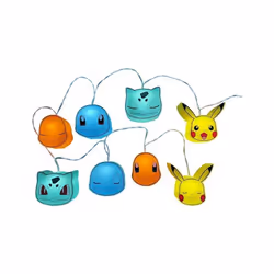 Guirlande lumineuse - TEKNOFUN - PIKACHU - 160 cm - 2 modes déclairage - Piles AA non incluses