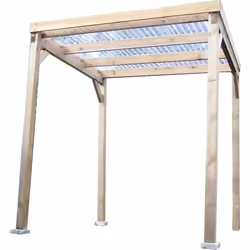 Description générale Ce carport à toit plat est conçu pour protéger votre voiture des intempéries et autres débris. Fabriqué ...