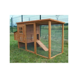 Habrita - Foresta - Poulailler standard 1,50m2 3-4 poules toit bitumé 1 pente - PO2070