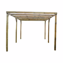 Description générale Le carport Habrita CAR3051A2 est une solution économique pour la protection de votre véhicule. Construit ...