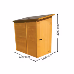Foresta ED 1220.02 abri de jardin Abri en bois - Vue supplémentaire 4