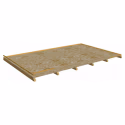 Description générale Plancher Habrita PLBA4030 conçu pour l'abri de jardin BA 4030.02 N, fabriqué en panneaux de particules t ...